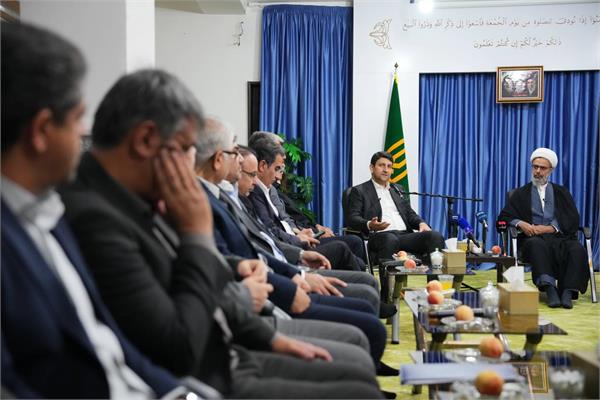 دیدار وزیر ارتباطات با نماینده ولی فقیه در خراسان شمالی
