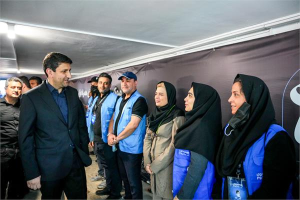 حضور وزیر ارتباطات در مراسم تشییع رهبر شهید