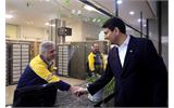 بازدید وزیر ارتباطات از اداره پست شهید مفتح به مناسبت روز جهانی پست