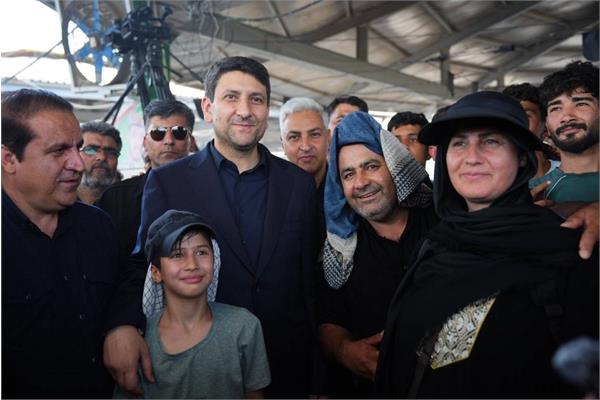 حضور وزیر ارتباطات و فناوری اطلاعات در پایانه مرزی مهران